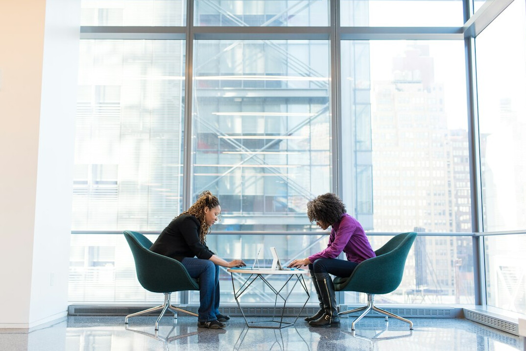 people in discussion