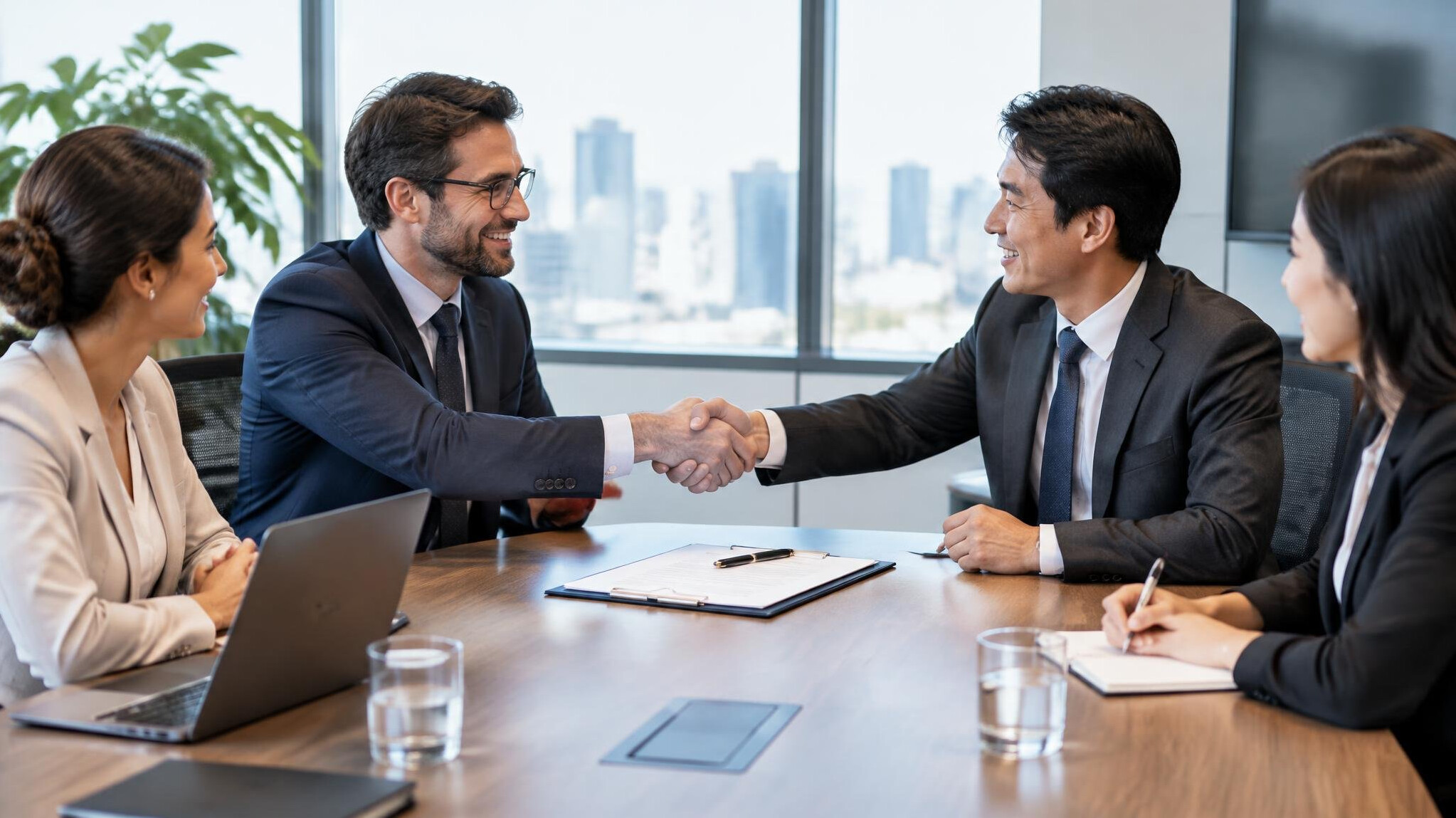 business negotiation meeting
